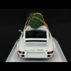 Porsche 911 Carrera RS 2.7 1973 Weiß mit Weihnachtsbaum 1/43 Spark WAP0201170PRS2