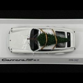 Porsche 911 Carrera RS 2.7 1973 Weiß mit Weihnachtsbaum 1/43 Spark WAP0201170PRS2