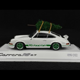 Porsche 911 Carrera RS 2.7 1973 Weiß mit Weihnachtsbaum 1/43 Spark WAP0201170PRS2