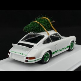 Porsche 911 Carrera RS 2.7 1973 Weiß mit Weihnachtsbaum 1/43 Spark WAP0201170PRS2