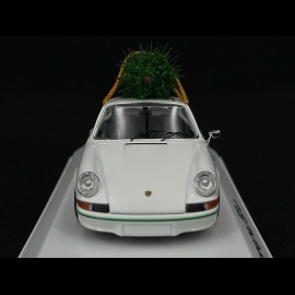 Porsche 911 Carrera RS 2.7 1973 Weiß mit Weihnachtsbaum 1/43 Spark WAP0201170PRS2