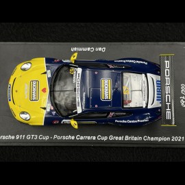 Porsche 911 GT3 Cup Type 991 n° 57 Sieger Porsche Carrera Cup Great Britain 2021 1/43 Spark UK012