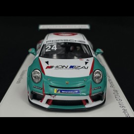 Porsche 911 GT3 Cup Type 991 n° 24 Sieger Porsche Carrera Cup Japan 2020 1/43 Spark SJ099