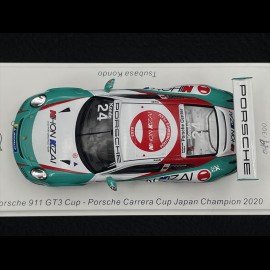 Porsche 911 GT3 Cup Type 991 n° 24 Sieger Porsche Carrera Cup Japan 2020 1/43 Spark SJ099