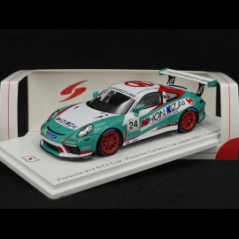 Porsche 911 GT3 Cup Type 991 n° 24 Sieger Porsche Carrera Cup Japan 2021 1/43 Spark SJ100