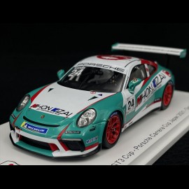 Porsche 911 GT3 Cup Type 991 n° 24 Sieger Porsche Carrera Cup Japan 2021 1/43 Spark SJ100