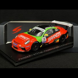 Porsche 911 GT3 Cup Type 991 n° 7 Sieger Porsche Carrera Cup Brazil 2021 1/43 Spark S8508