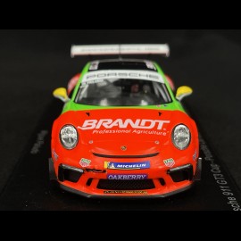 Porsche 911 GT3 Cup Type 991 n° 7 Sieger Porsche Carrera Cup Brazil 2021 1/43 Spark S8508