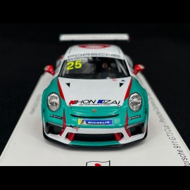 Porsche 911 GT3 Cup Type 991 n° 25 Sieger Porsche Carrera Cup Japan Pro-Am 2021 1/43 Spark SJ101