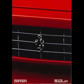 Brochure Ferrari 512 TR 1994 in Italian English French German ﻿5M/01/94