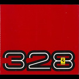 Ferrari Brochure 328 from 1985 to 1989 in Italian English French German ﻿﻿5M/01/89