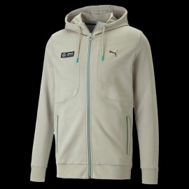 Mercedes-AMG Petronas F1 Hamilton Russell Jacke Weiß 538460-01 - Herren