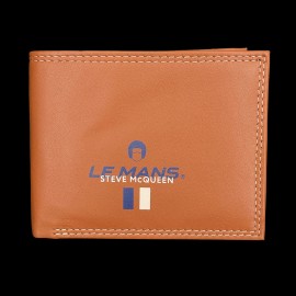 Wallet Steve McQueen Le Mans Compact Brown Leather Andy 26772-2875