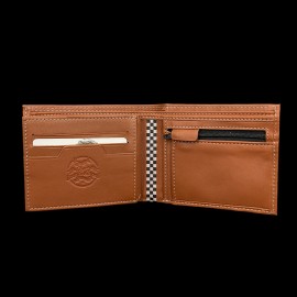 Wallet Steve McQueen Le Mans Compact Brown Leather Andy 26772-2875