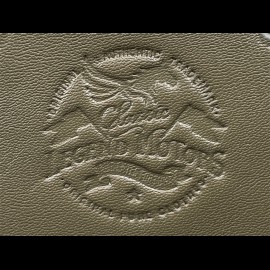 Wallet Steve McQueen Le Mans Compact Khaki Green Leather Andy 26772-3076