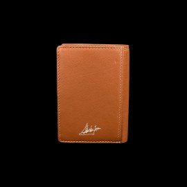Wallet Steve McQueen Le Mans Compact Brown Leather Tyler 26774-2875