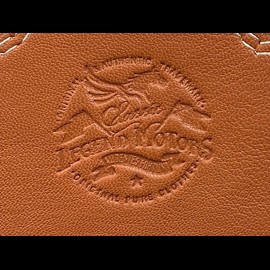 Wallet Steve McQueen Le Mans Compact Brown Leather Tyler 26774-2875