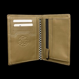 Brieftasche Steve McQueen Le Mans Compact Leder Khakigrün Tyler 26774-3076