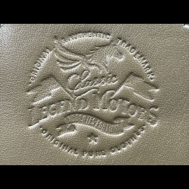 Wallet Steve McQueen Le Mans Compact Khaki Green Leather Tyler 26774-3076