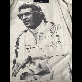 Duo Lederjacke Steve McQueen 24H Du Mans Lewis Schwarz + Porsche Geldbörse schwarze Leder Wappen WAP0300310K