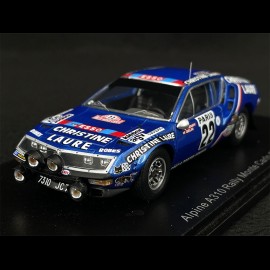 Alpine A310 n° 22 Rallye Monte Carlo 1976 1/43 Spark S5471