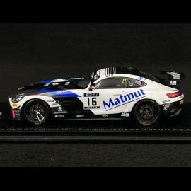 Mercedes-AMG GT4 n° 16 Französischer Meister FFSA Pro-Am 2021 1/43 Spark SF263