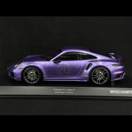Porsche 911 Turbo S Type 992 2021 20th Anniversary China Violet