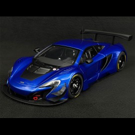 McLaren 650S GT3 2017 Azureblau 1/18 Autoart 81641