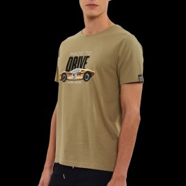 Ford T-shirt GT40 n° 5 Mk One Khaki Hero Seven - Herren