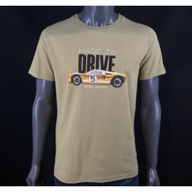 Ford T-shirt GT40 n° 5 Mk One Khaki Hero Seven - Men