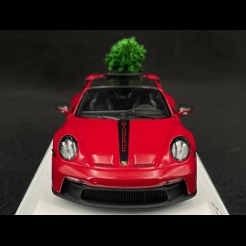 Porsche 911 GT3 Type 992 2022 mit Weihnachtsbaum Karminrot 1/43 Spark WAXL2000010