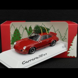 Porsche 911 Carrera RS 2.7 1973 Rot mit Weihnachtsbaum 1/43 Spark WAP0201180PRS2