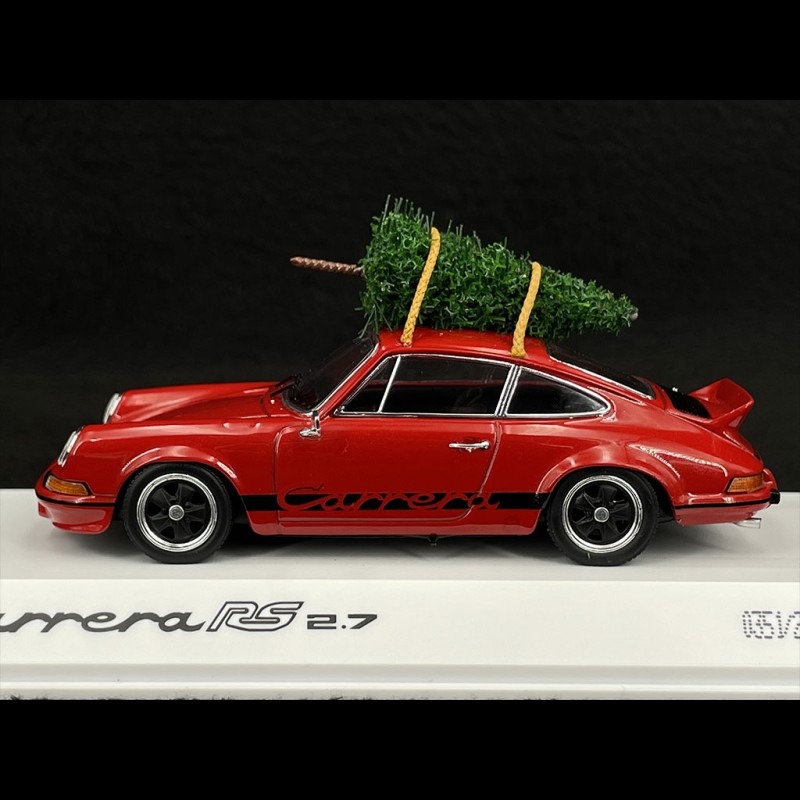 Porsche 911 Carrera RS 2.7 1973 Bahia Red with Christmas Tree 1/43