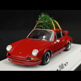 Porsche 911 Carrera RS 2.7 1973 Rot mit Weihnachtsbaum 1/43 Spark WAP0201180PRS2