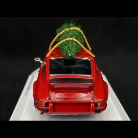 Porsche 911 Carrera RS 2.7 1973 Rot mit Weihnachtsbaum 1/43 Spark WAP0201180PRS2