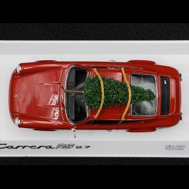 Porsche 911 Carrera RS 2.7 1973 Rot mit Weihnachtsbaum 1/43 Spark WAP0201180PRS2