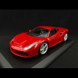 Ferrari 488 GTB 2015 red 1/18 Bburago 16008