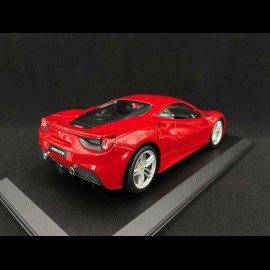 Ferrari 488 GTB 2015 red 1/18 Bburago 16008