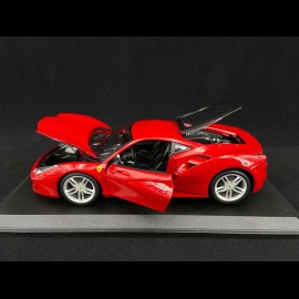 Ferrari 488 GTB 2015 red 1/18 Bburago 16008