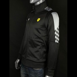 Ferrari Jacket T7 Track by Puma Softshell Tracksuit Black - Men