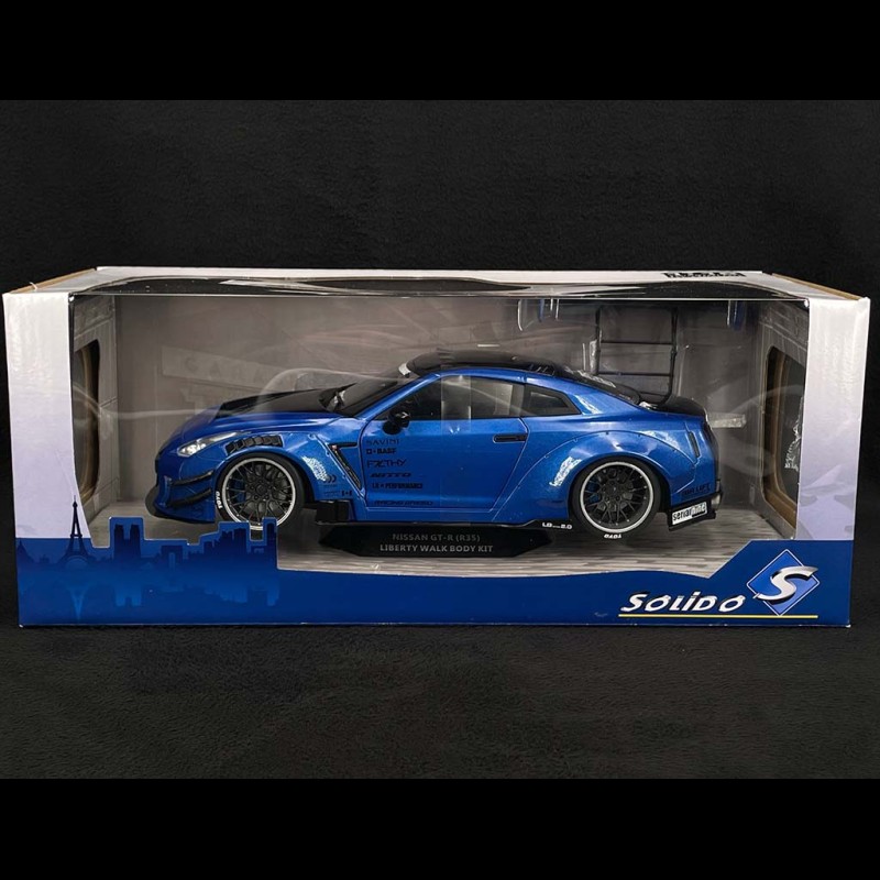 Nissan GT-R R35 LB Works 2020 Blau 1/18 Solido S1805801 - Elfershop