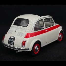 Fiat 500 Nuova Sport 1965 Beige / Rot 1/18 Solido S1801401