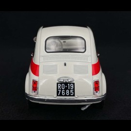Fiat 500 Nuova Sport 1965 Beige / Rot 1/18 Solido S1801401