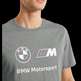 BMW T-shirt Motorsport Puma Grey - Men 533398-03