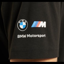 BMW Motorsport T-Shirt by Puma Logo Graphic Schwarz - Herren