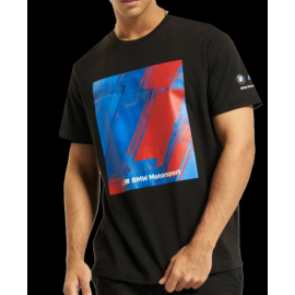 BMW Motorsport T-Shirt by Puma Graphique Schwarz - Herren 531195-01