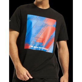 BMW Motorsport T-Shirt by Puma Graphique Schwarz - Herren 531195-01