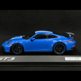 Porsche 911 GT3 Type 992 2021 Franciacorta Porsche Experience Center Sharkblau / Weiß 1/43 Minichamps WAP0209100MPEC
