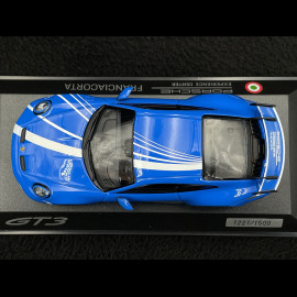 Porsche 911 GT3 Type 992 2021 Franciacorta Porsche Experience Center Shark Blue / White 1/43 Minichamps WAP0209100MPEC