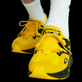 Porsche Shoes Turbo Puma TRC Blaze Motorsport Sneakers Mesh / Faux leather Yellow / Black 307386-01 - Men
